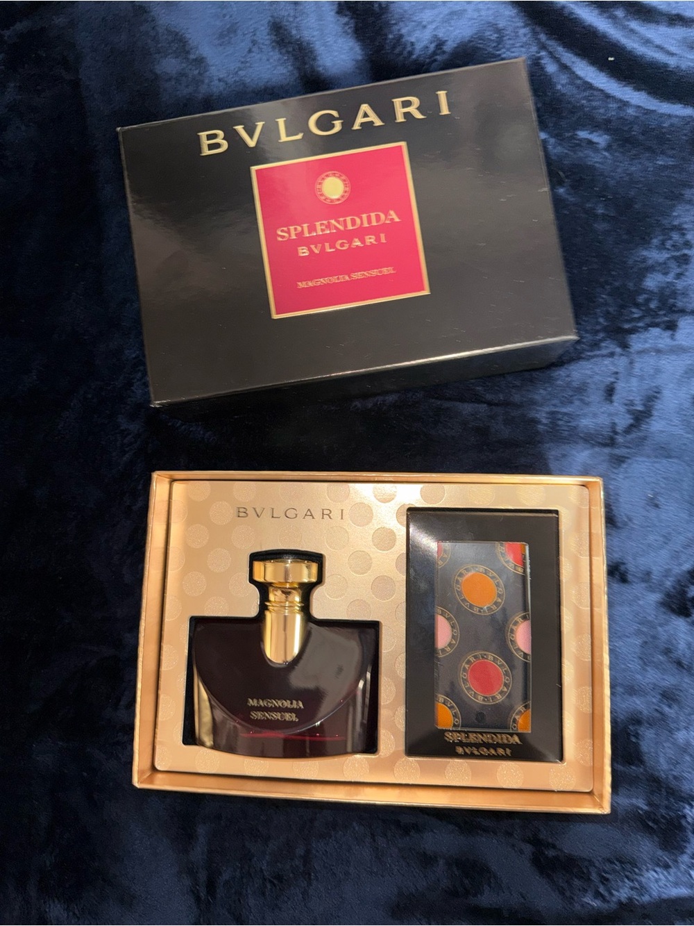 Bulgari Black and Gold Perfume Gift Box